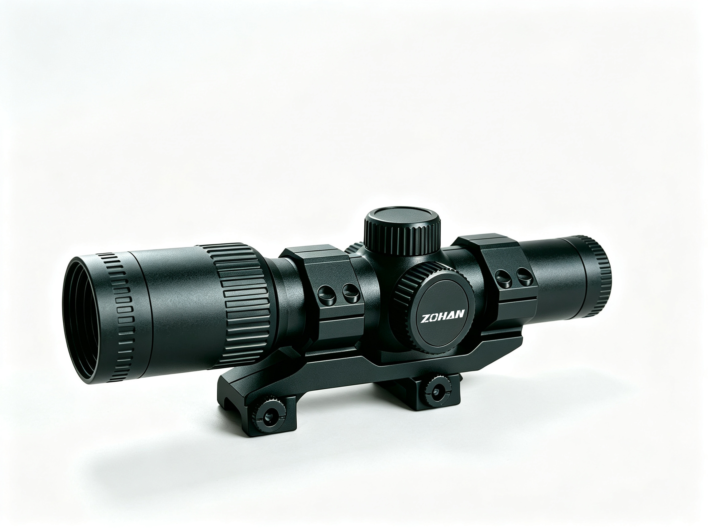 ZOHAN Rifle Scope with Illuminated Reticle Adjustable Objective for Hunting and Tactical Shooting