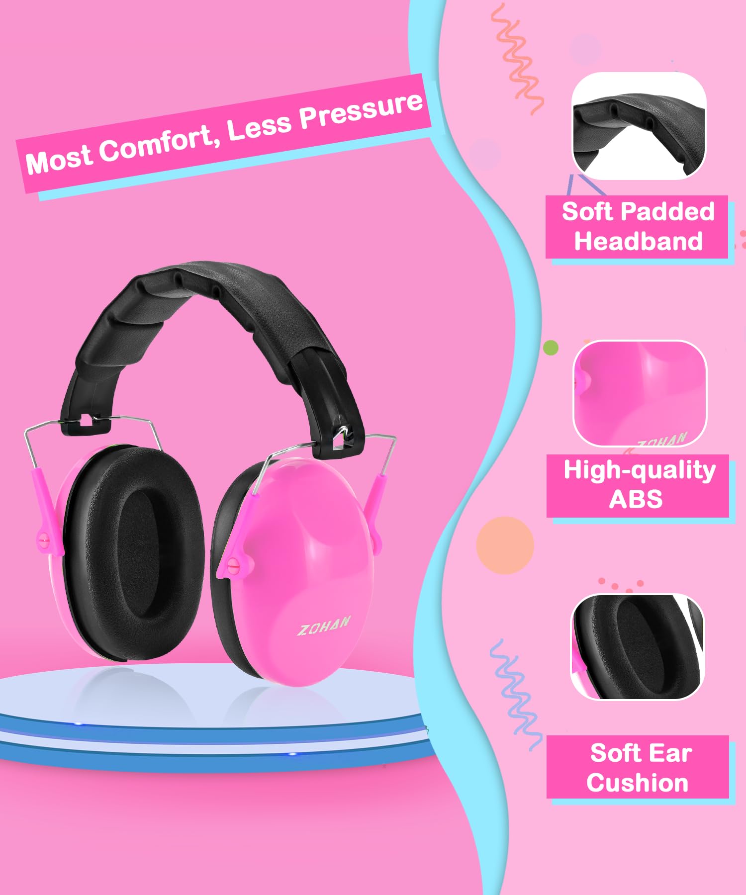 ZOHAN EM032 Kids Noise Canceling Headphones
