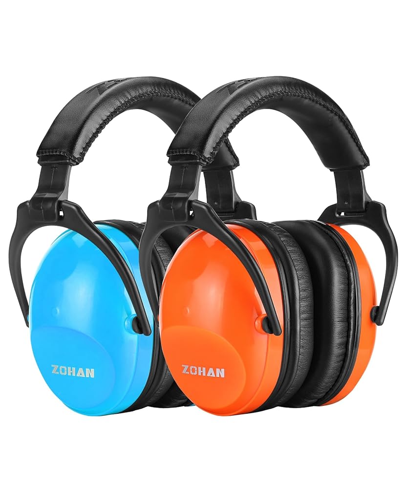 ZOHAN 030 Kids Solid Color Ear Protection Muffs 2 Pack