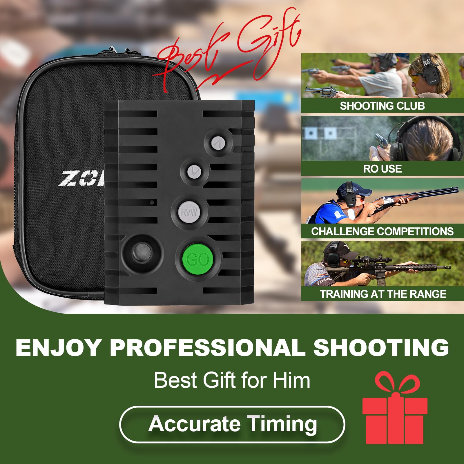 ZOHAN Shot Timer for Shooting Competition