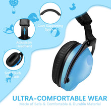 Load image into Gallery viewer, ZOHAN 030 Kids Solid Color Ear Protection Muffs - Two pieces set
