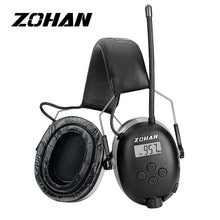 Load image into Gallery viewer, ZOHAN EM042 AM/FM Radio Hearing Protectors, Ideal for Lawn Mowing and Landscaping