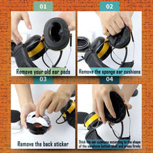 Load image into Gallery viewer, ZOHAN EP02 Gel Ear Pads for 3M Worktunes Radio Hearing Protectors