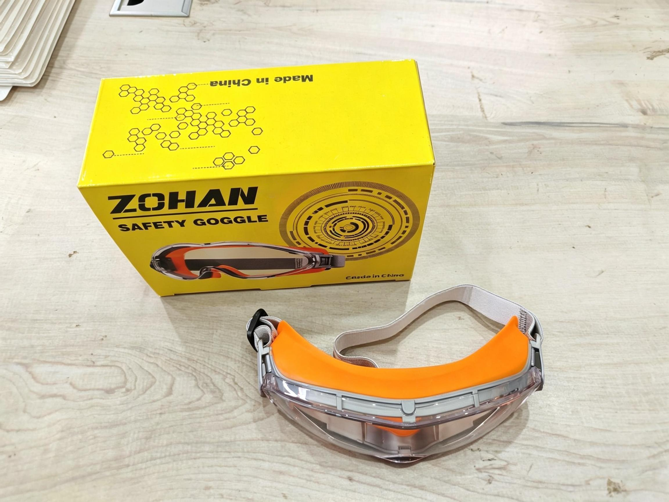 ZOHAN Safety Goggles Over Glasses Protective Eyewear Eye Protection