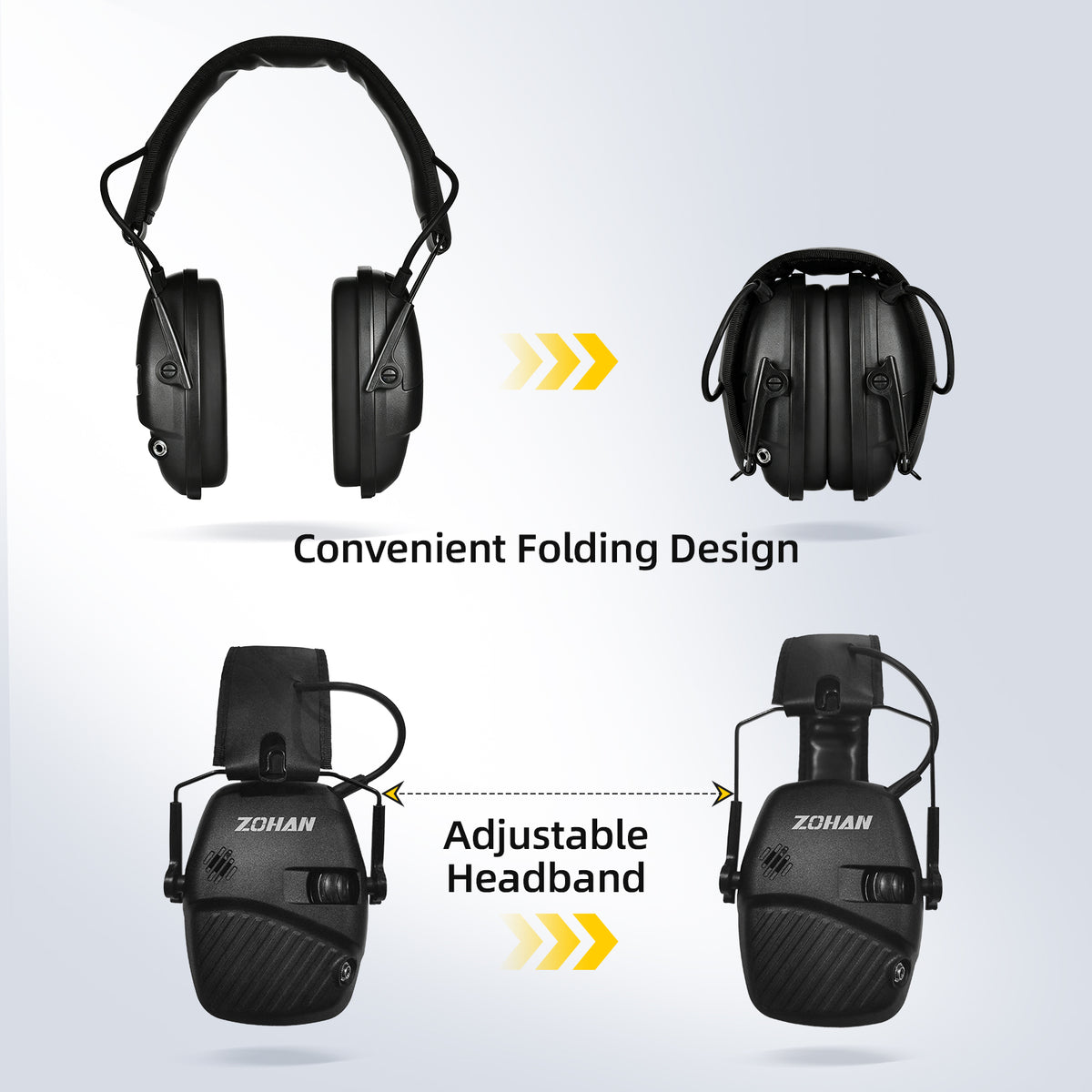 ZOHAN029 Electronic Shooting Earmuffs