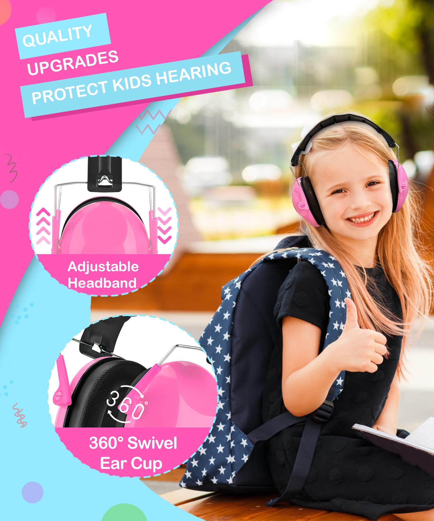 ZOHAN EM032 Kids Noise Canceling Headphones