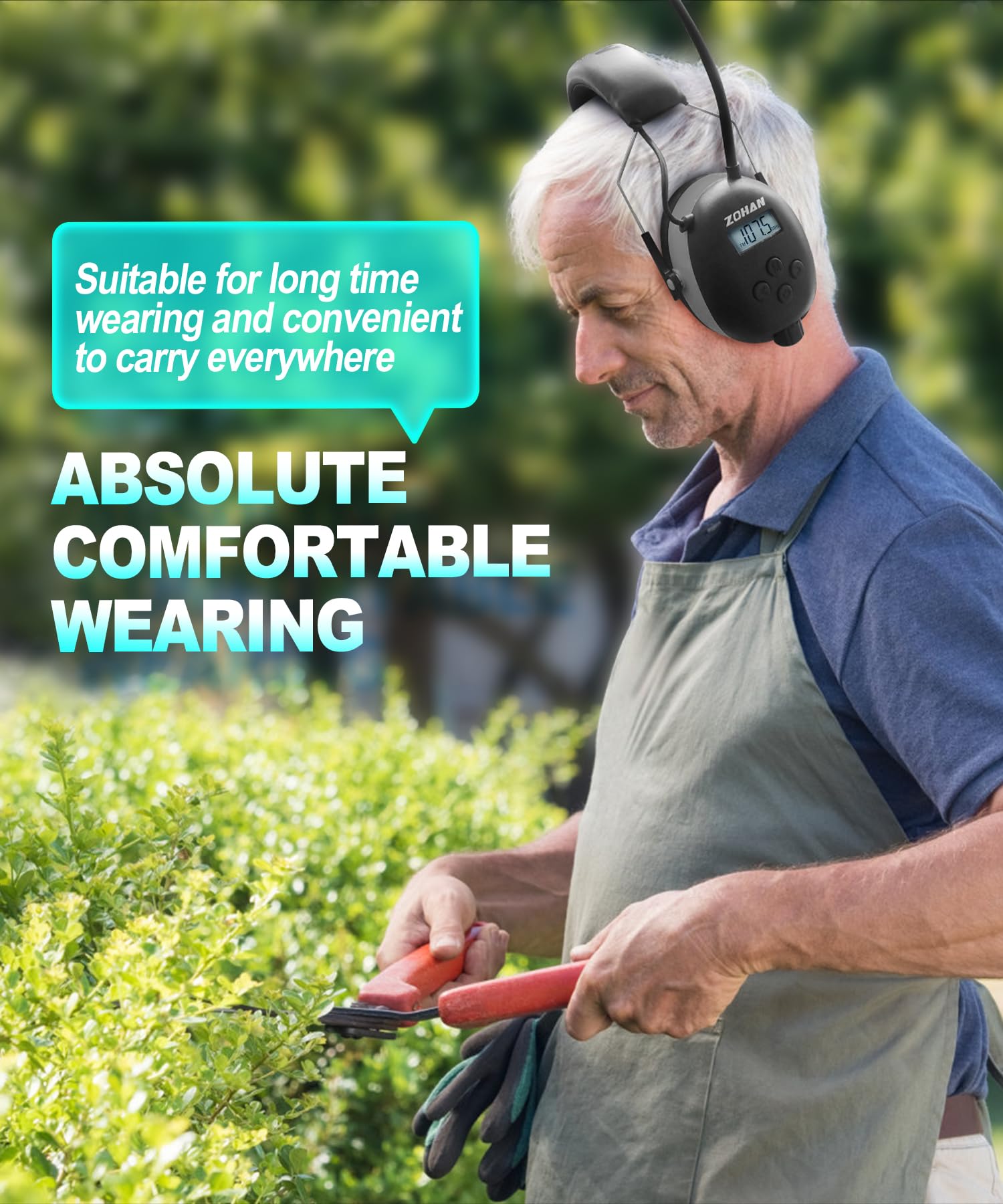 EM042 AM FM Radio Earmuffs