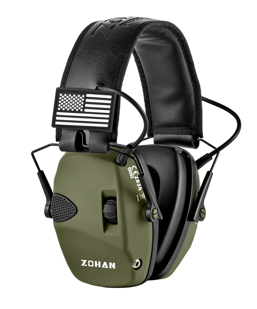 ZOHAN UPGRATED EM054 Electronic Shooting Ear Protection