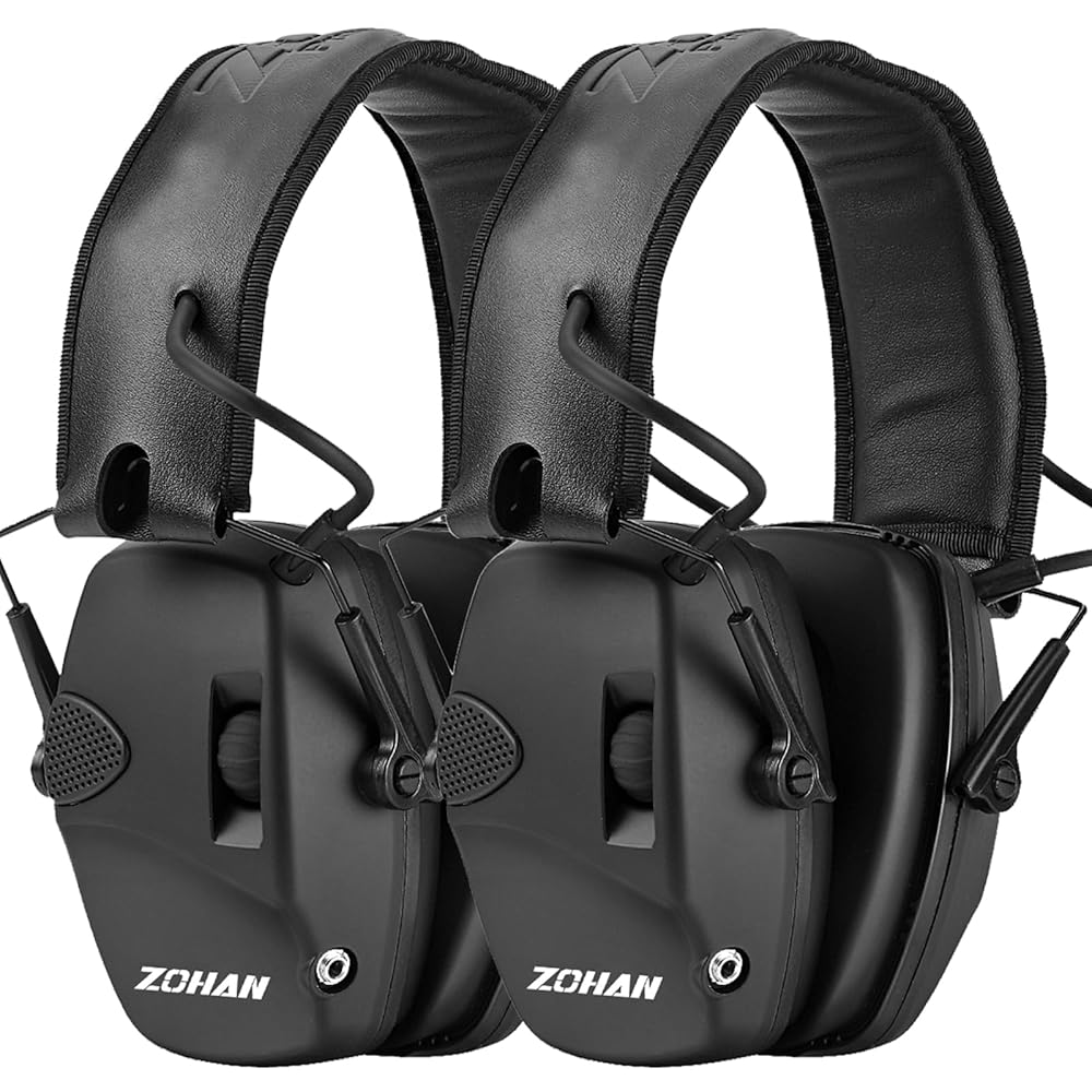 ZOHAN EM054 Electronic Ear Protection 2-Pack