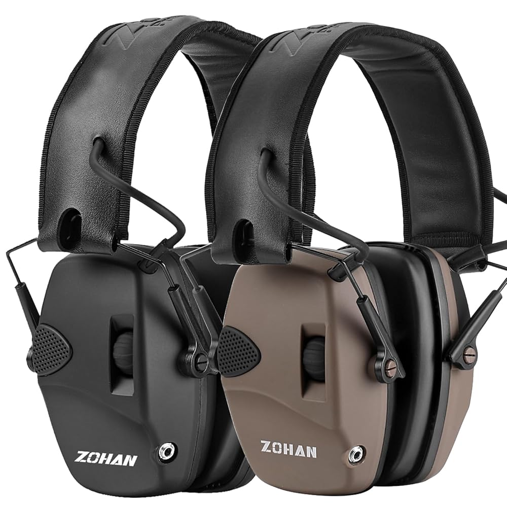 ZOHAN EM054 Electronic Ear Protection 2-Pack