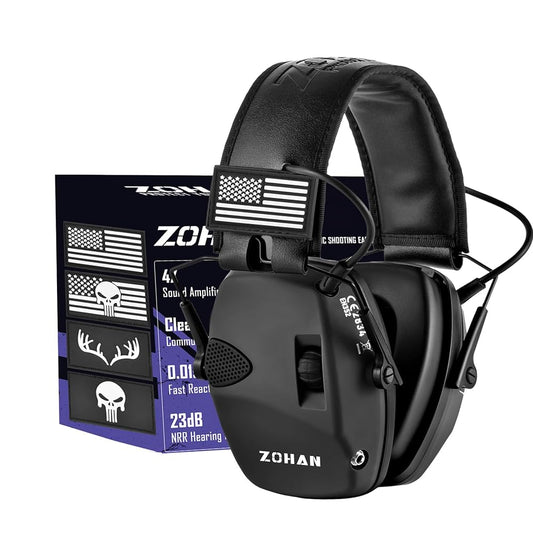 ZOHAN UPGRATED EM054 Electronic Shooting Ear Protection