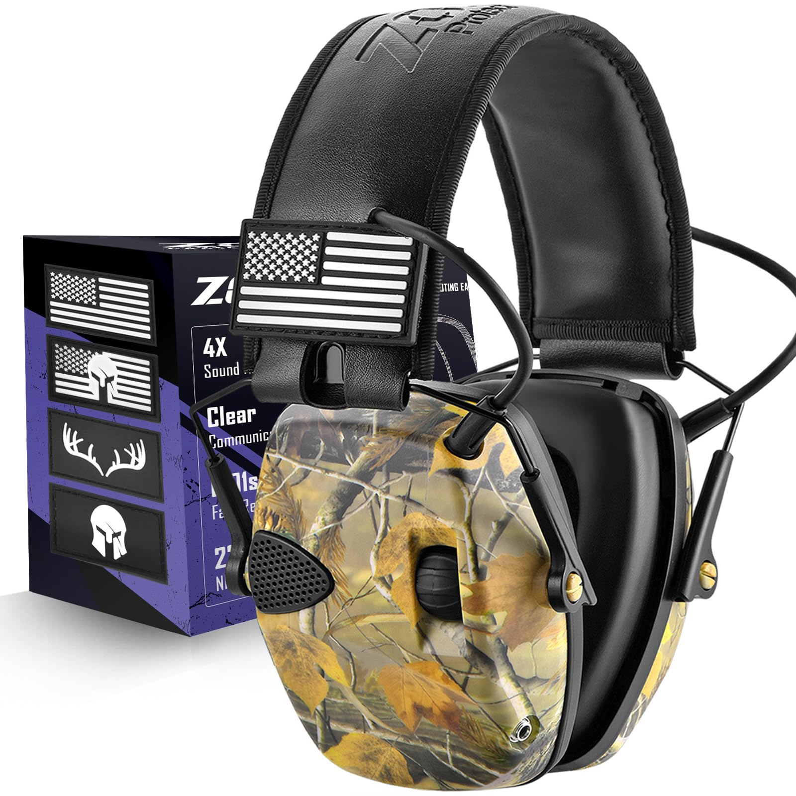 ZOHAN UPGRATED EM054 Electronic Shooting Ear Protection