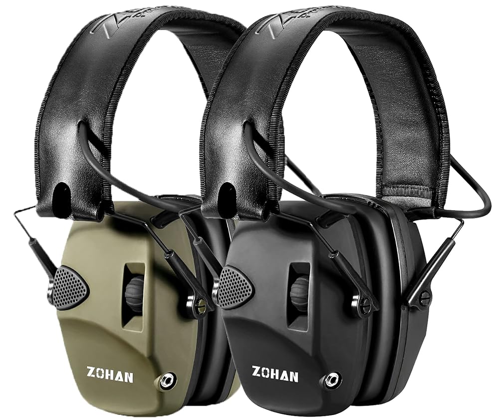 ZOHAN EM054 Electronic Ear Protection 2-Pack