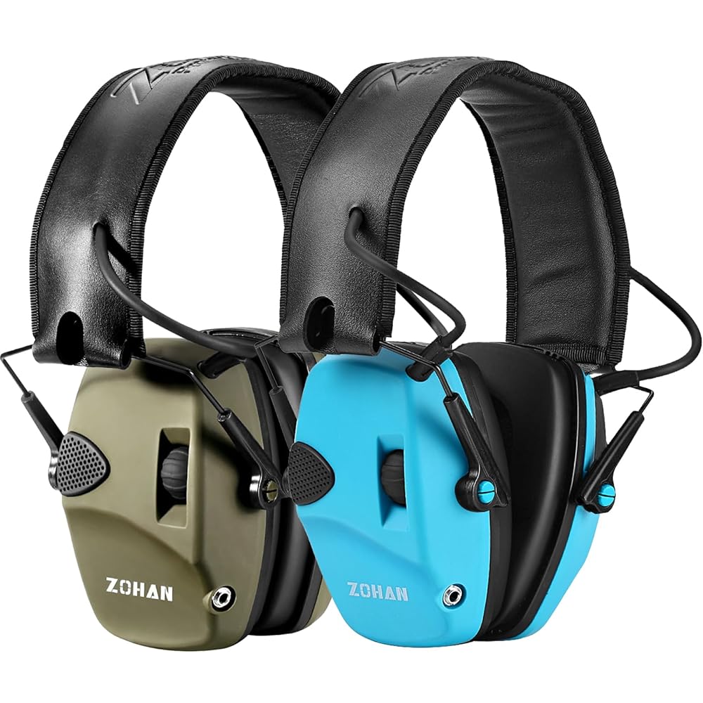 ZOHAN EM054 Electronic Ear Protection 2-Pack