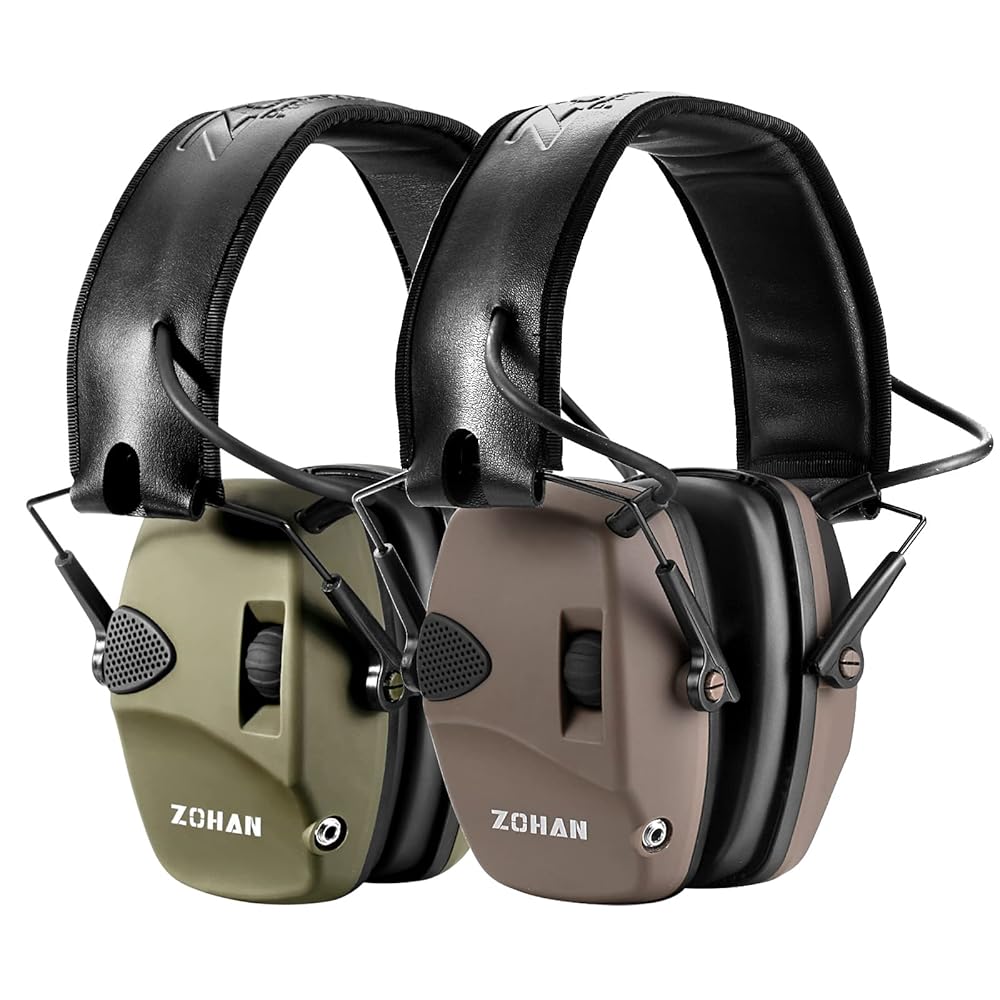 ZOHAN EM054 Electronic Ear Protection 2-Pack