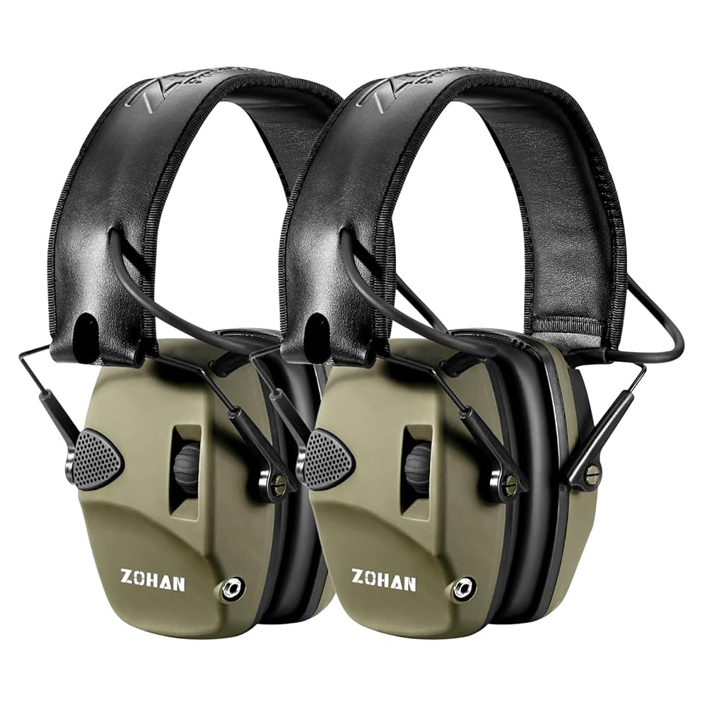 ZOHAN EM054 Electronic Ear Protection 2-Pack