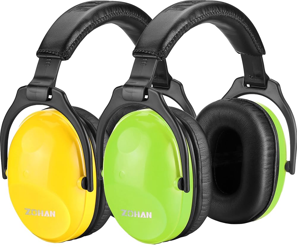 ZOHAN 030 Kids Solid Color Ear Protection Muffs 2 Pack