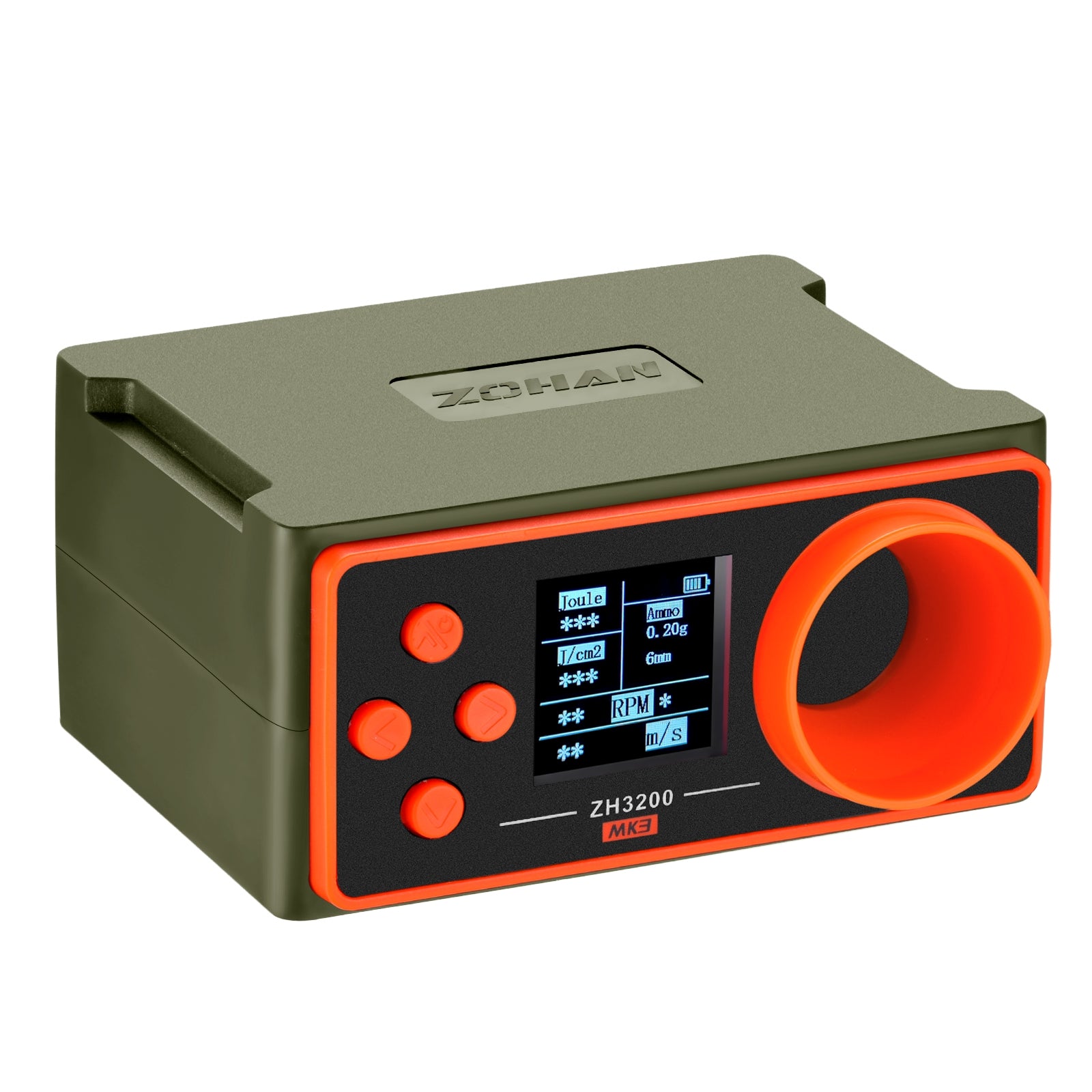 ZOHAN ZH3200 Airsoft Chronograph, Airsoft Gun Speed Tester, BBS Chronograph Shooting