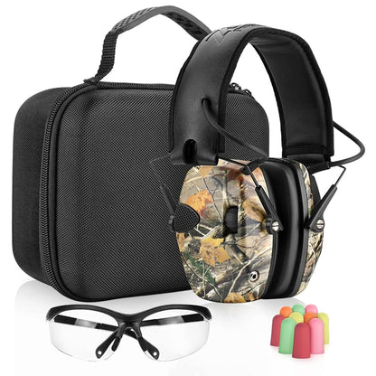 ZOHAN Electronic Shooting Earmuffs + Glasses Set