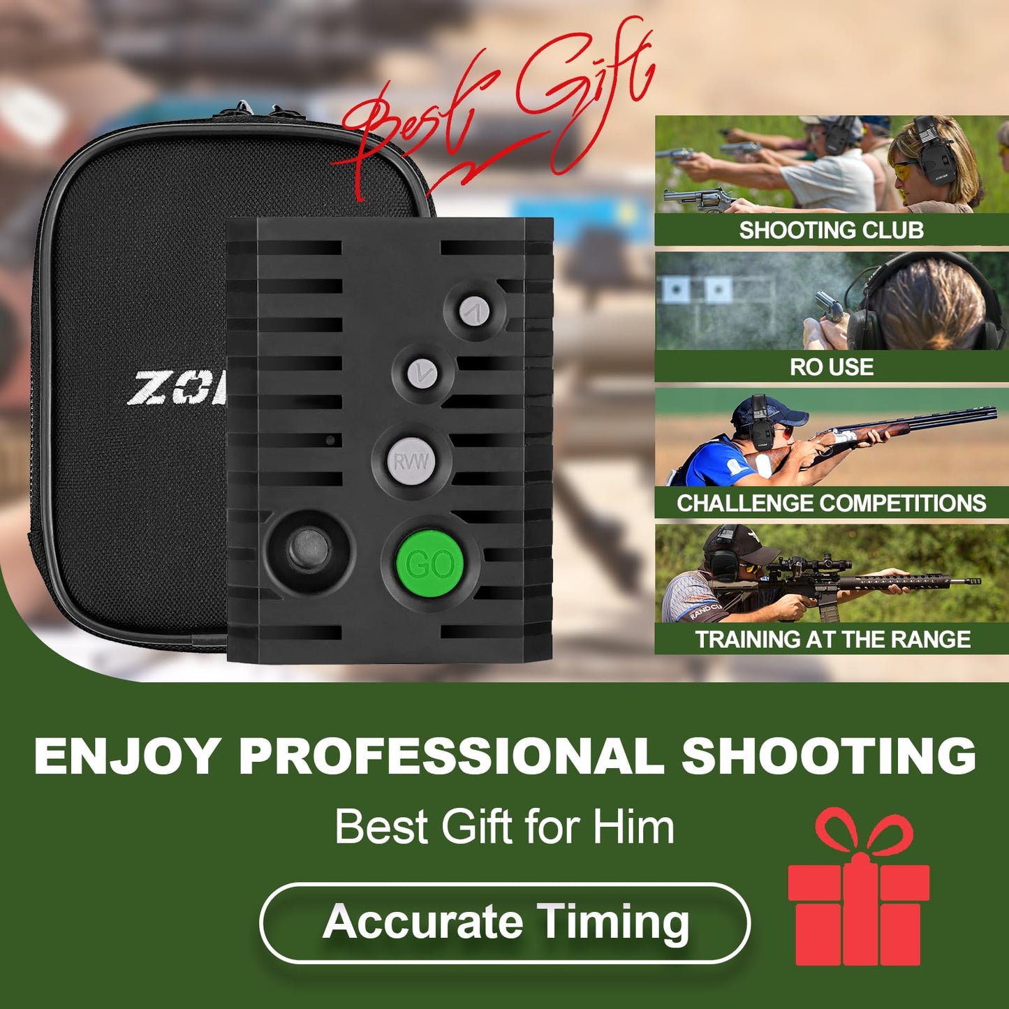 ZOHAN Shot Timer for Shooting Competition