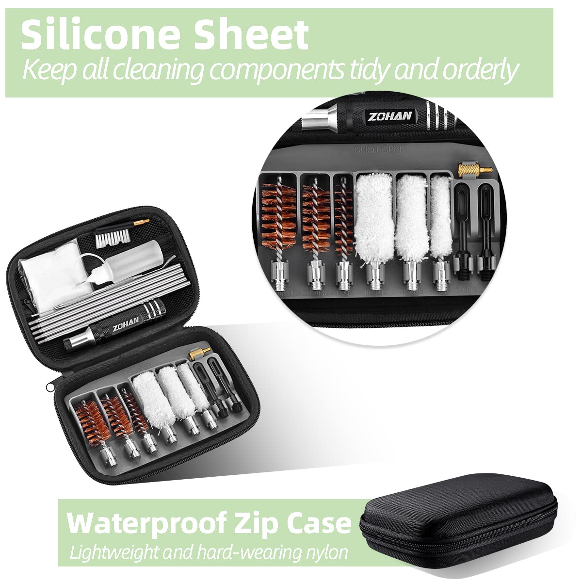 ZOHAN Shotgun Cleaning Kit 19 Pieces