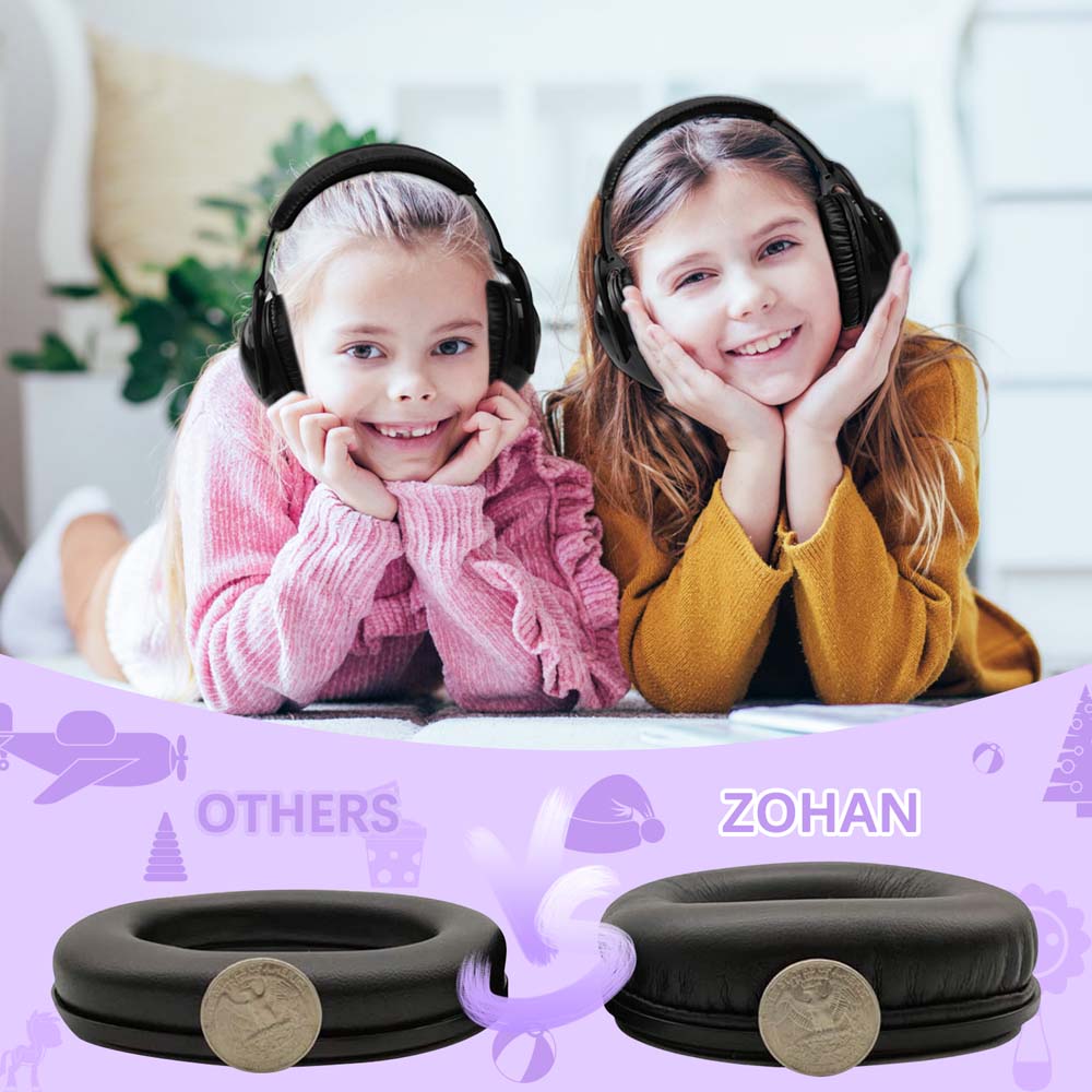 ZOHAN 030 Kids Solid Color Ear Protection Muffs - Two pieces set