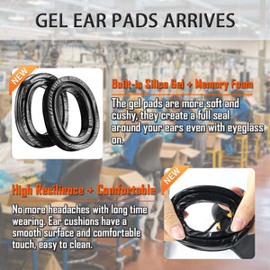 ZOHAN EM042 AM/FM Radio Hearing Protectors, Ideal for Lawn Mowing and Landscaping
