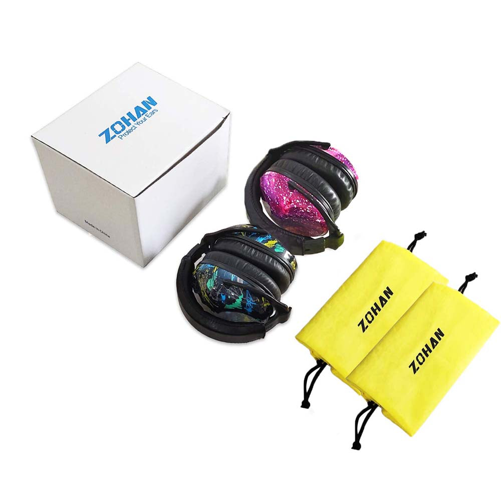ZOHAN 030 Kids Ear Protection Muffs - Two Pieces Set